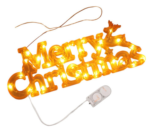Placa Led De Navidad, Letrero Led De Feliz Navidad, Letreros