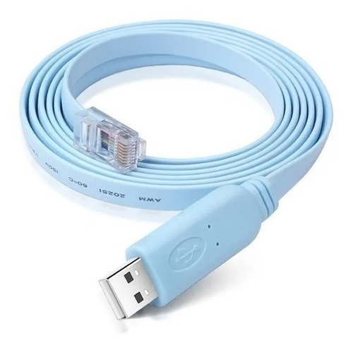 Cable Consola Cisco Usb Rj45, Se Conecta Directamente A Usb.