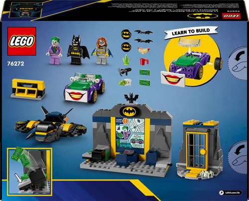 Lego 76272 Dc Baticueva Con Batman, Batgirl Y The Joker 184 Super Heroes Dc