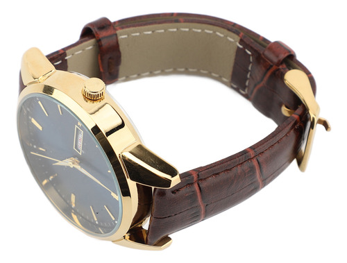 Reloj Luminoso De Cuarzo Para Hombre Con Pantalla De Fecha,