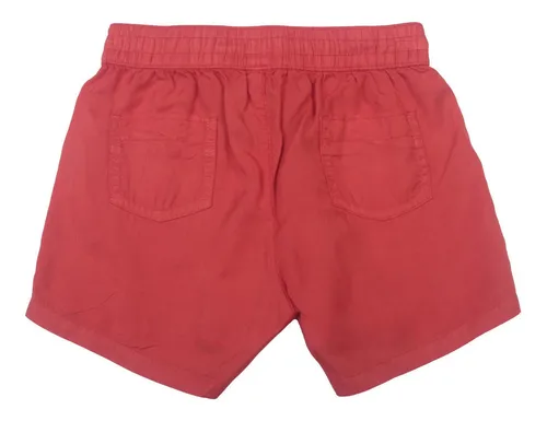 Short Niña Rojo Pillin