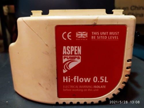 Remato Bomba Condensación De Aire Acondicionado Marca Aspen (Usado)