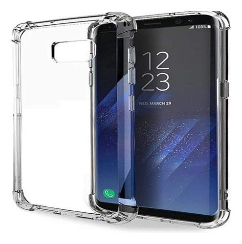 Forro Bryp Samsung S8 Plus Antigolpes Silicone Transparente