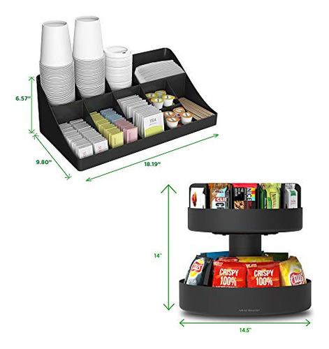 Organizador De Café, Condimentos Y Aperitivos Mind Reader, P