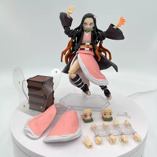 Action Figure Nezuko Chan - Demon Slayer - Articulado Figma