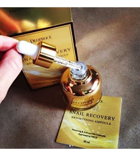 Deoproce Snail Recovery Serum 30 Ml Baba De Caracol Coreano Normal Dia/noite