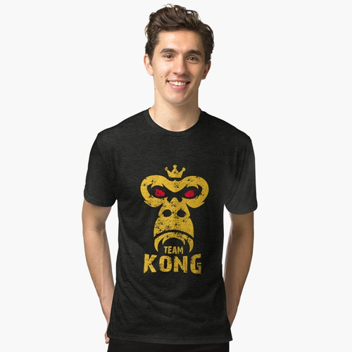 Polera Team King Kong Gorila H