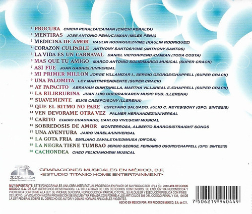 Puro Baile - Salsa, Bachata, Merengue Y Más Cd