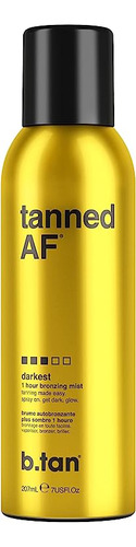 B Dark Self Tanning Bronzing Mist Spray Sunless Tanner Mouss