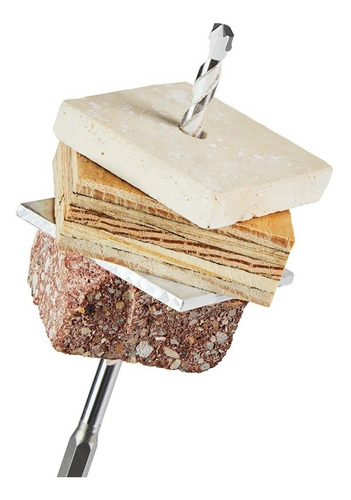 Brocas Multimaterial Zanco Hexagonal 1/2 Milwaukee 48208892