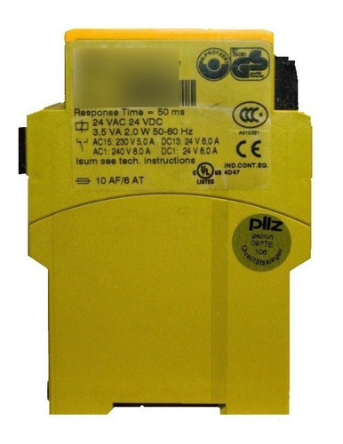 777070 Pilz Safety Pnoz 16sp 24vac 24vdc 2n/o