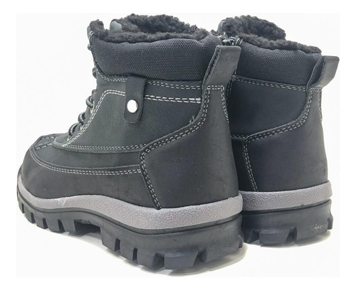 Zapatilla Borcego Nene Abrigado Cordones Botanguita Walla