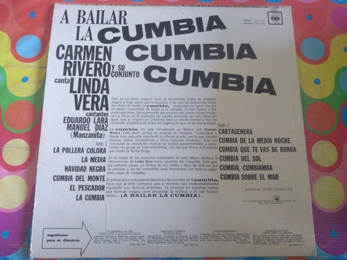 A Bailar La Cumbia Lp La Pollera Colora (Usado)