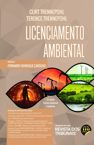 Licenciamento Ambiental 9º Edição, De Curt Trennepohl (), Terence Trennepohl. Editora Revista Dos Tribunais, Capa Mole Em Português, 2022