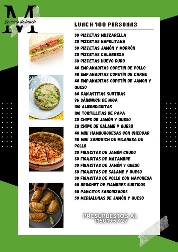 Servicio De Lunch
