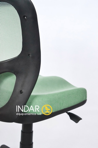 Imagen 4 de 10 de Silla De Escritorio Indar India Mesh Ergonomica Ejecutiva