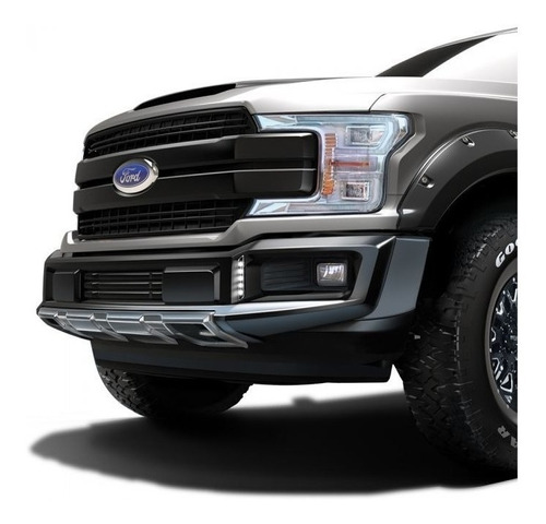 Bumper Delantero Con Luz Led P/ F-150 Mod 2018 A 2020. 