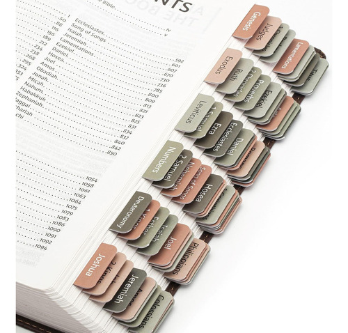 Adhesivos Laminados Para La Biblia Con Letras Grandes, Fácil