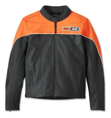Jaqueta De Couro Racing Harley Davidson 97026-24vm | Parcelamento