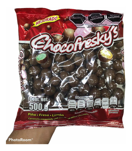 Chocofreskys 2 Kg Chocolate Piña Fresa Limón