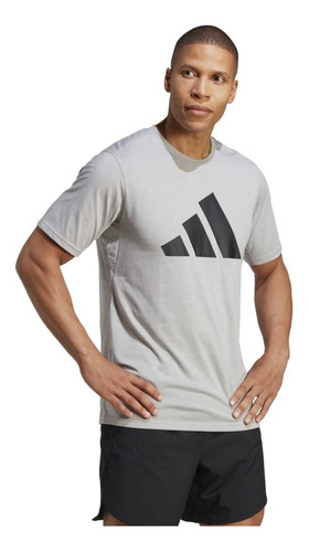 Remera adidas Essentials Feelready Gris - Ib8276