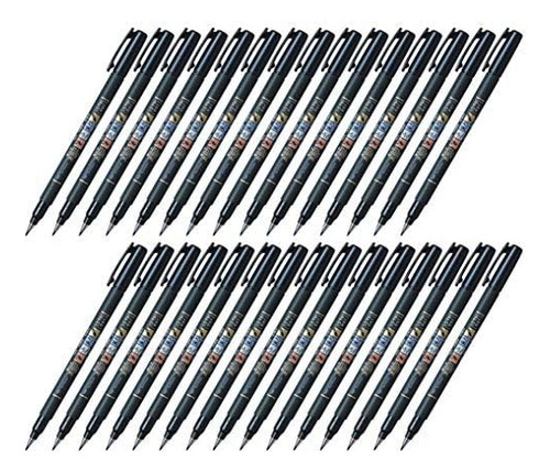 Tombow Fudenosuke Brush Pen (gcd-112), Punta Suave, Cuerpo