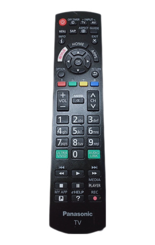 Controle Tv Panasonic N2qayb001133 Original Ler Anúncio