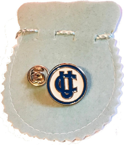 Imagen 2 de 10 de Pin Universidad Catolica Pin Metalico 1925-1927 Los Cruzados
