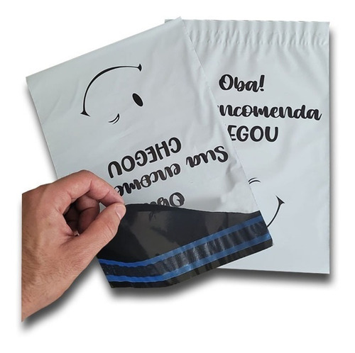 Envelope Personalizado Para Envios Oba-cheguei 19 X 25 1000u