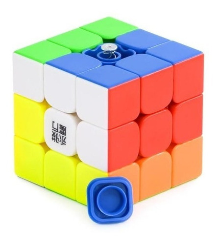 Cubo Mágico 3x3x3 Yj Moyu Yulong V2 Magético Colorido