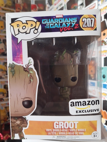 Figura Funko Pop Groot # 207 (Usado)