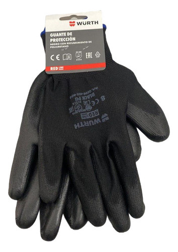 Guantes Wurth Negro Talle 8