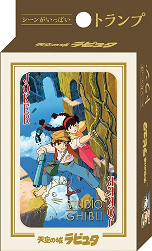 Estudio Ghibli Jugar Castillo Tarjetas -laputa En El Cielo P