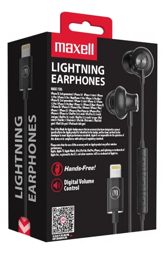 Audífono Maxell Lightning Para iPhone O iPad