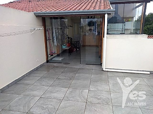 Imagem 14 de 17 de Ref.: 5036 - Cobertura Com Acesso Externo, Parcialmente Coberta, Ela Possui: 2 Dormitórios, Suíte, 1 Vaga - Santo André P - 5036