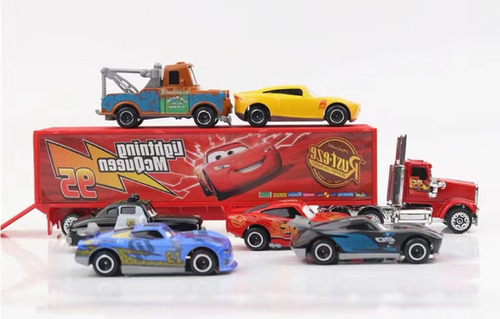 Kit 7 Coches-cars 3 Movie Lightning Mcqueen