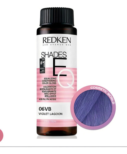 Redken Shades Eq Demipermanente Sem Amônia Variedade Tons Tom 06VB