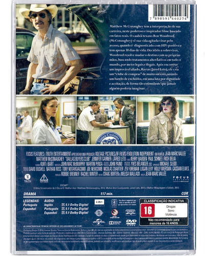 Dvd Clube De Compras Dallas - Original Novo Lacrado