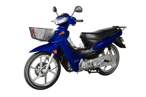 Moto Motos Yumbo Pollerita C 110 Dlx Aleación Con Casco