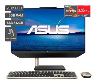 Todo En Uno Asus Ryzen 7 5700u 16gb 512gb M.2 23.8 Tactil