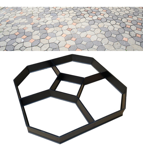 Molde Path Maker, Molde De Cemento, Molde De Piedra Para