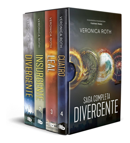 Libro Divergente (estuche Con: Divergente Insurgente Leal...