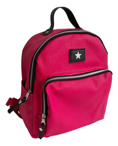 Mochila Praga Franco Mujer Cómodo Tela Premium Moda Chica