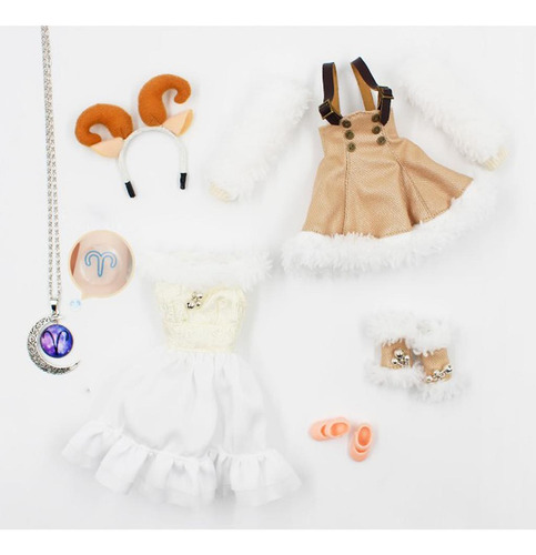 Tf Muñeca Con Ropa 14 Articulaciones Anime Aries De