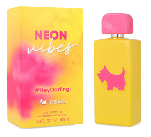 Ferrioni Neon Hey Darling 100 Edt Spray Volumen de la unidad 100 mL