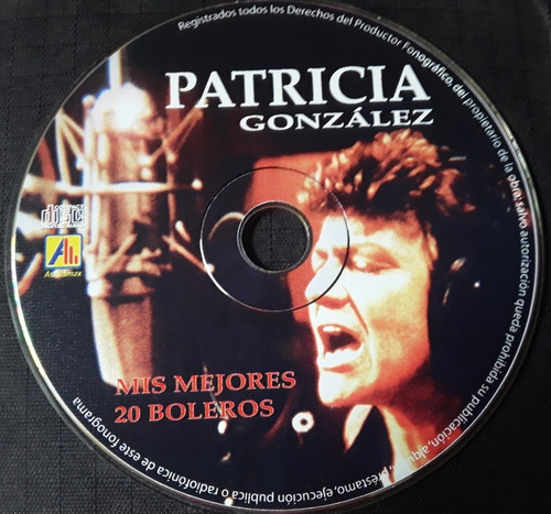 Patricia Gonzalez - Mis 20 Mejores Boleros (Usado)