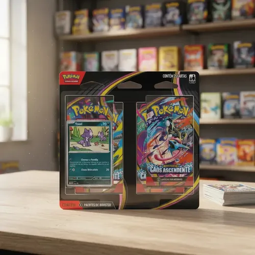 Pokémon Blister Quadruplo Toxel Caos Ascendente Me04 - Copag
