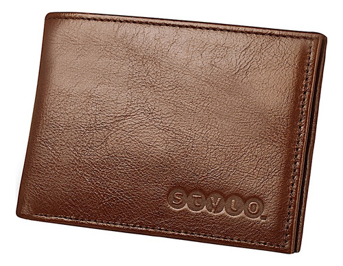Cartera Caballero Stylo Bc-271 Piel Café