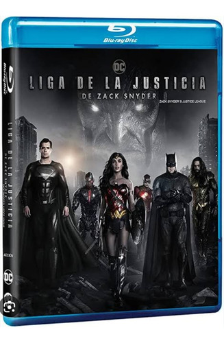 Liga De La Justicia 1 Y 2 En Discos Bluray Alta Definición 