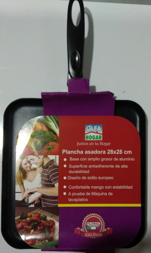 Plancha Asadora Alfa Hogar